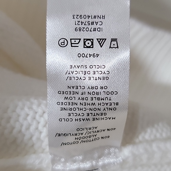 Loft White Knit Sweater 'SEA' - Picture 6 of 6